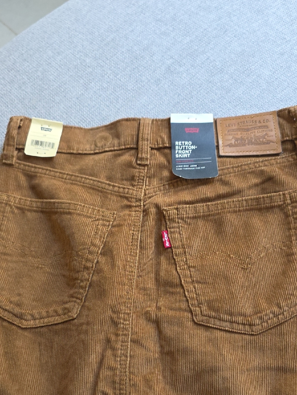 Levi's Women's Retro Button - Front Skirt